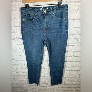 Seven 7 Slim Straight Jeans‎ dark wash women’s size 10 denim pants